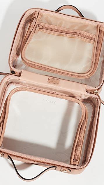 calpak makeup bag - CALPAK small clear cosmetics case.